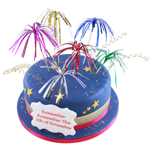 Firework Party Cake