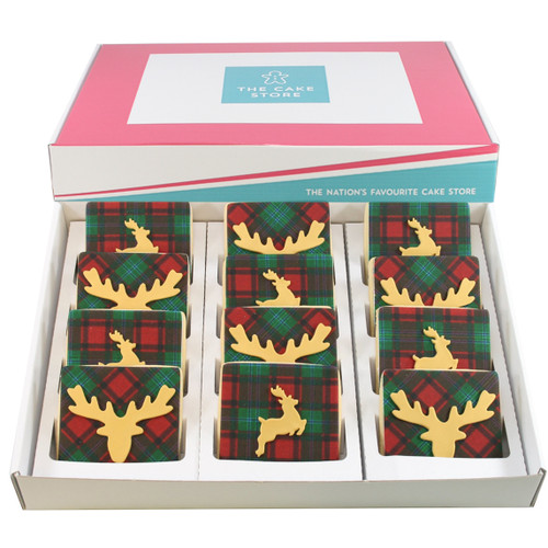 Golden Stag Christmas Cookies