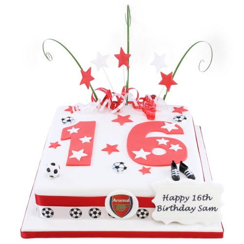 Football Team Number Cake