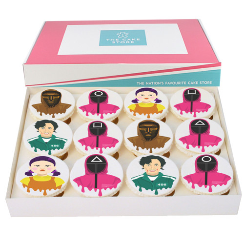 Squid Game Cupcakes