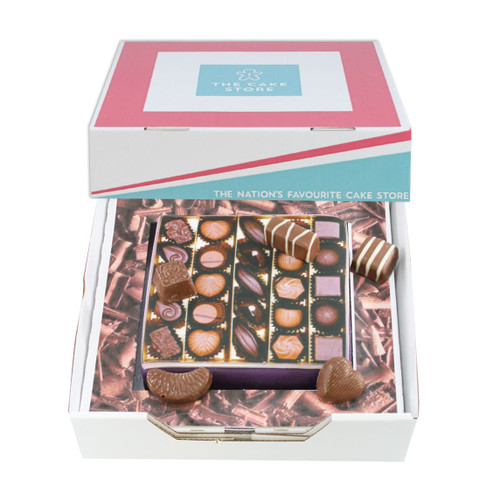 Box of Chocolates Gift Cake