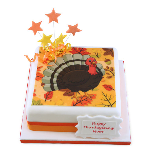Thanksgiving Turkey Cake