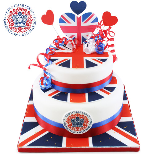 Coronation Two~Tier Cake