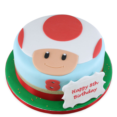 Mario Toad Cake