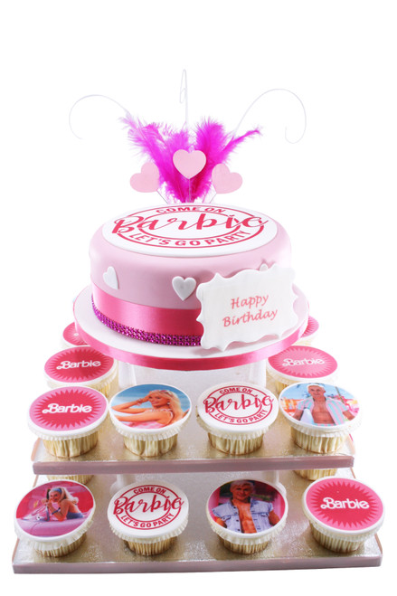 Barbie Party Cake Tower