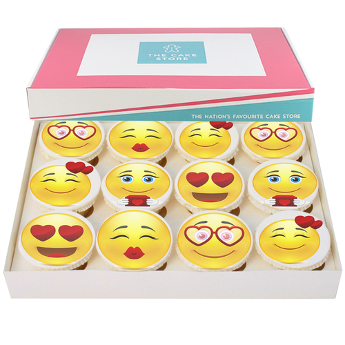 Emoji Love Cupcakes
