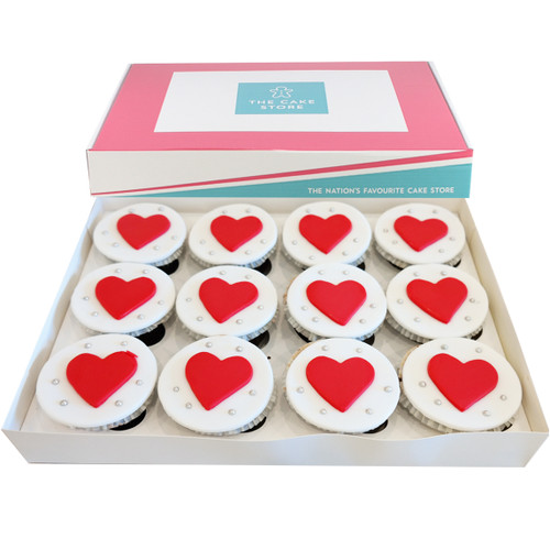 Heart Cupcakes
