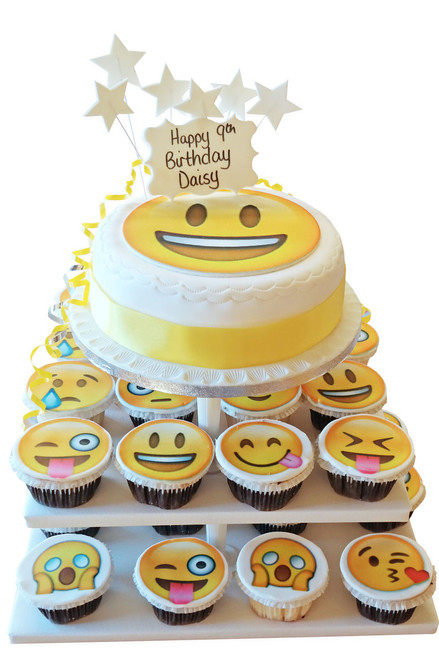Emoji Cake Tower