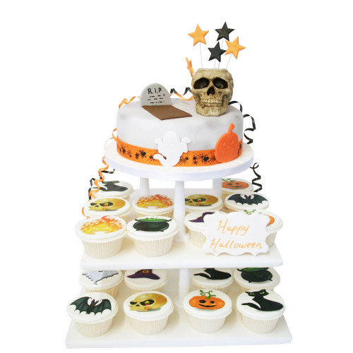 Halloween Party Cake Tower