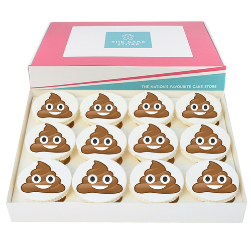 Emoji Pile of Poo Cupcake