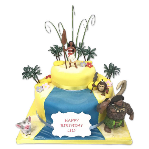 Moana Two~Tier Cake